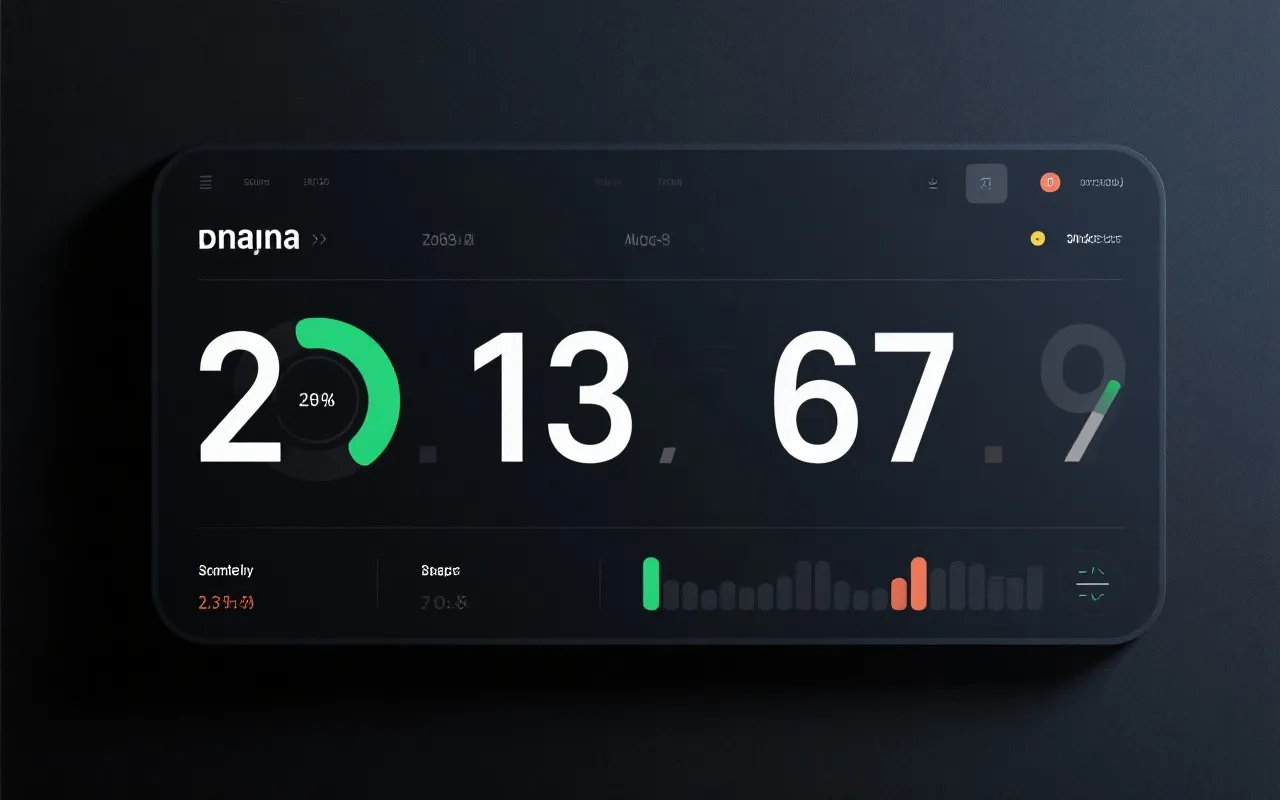 开奖数据可视化示意图